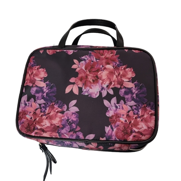 Victoria Secret Bond Stree London Midnight Garden Cosmetic Travel Hanging Bag - Picture 2 of 7